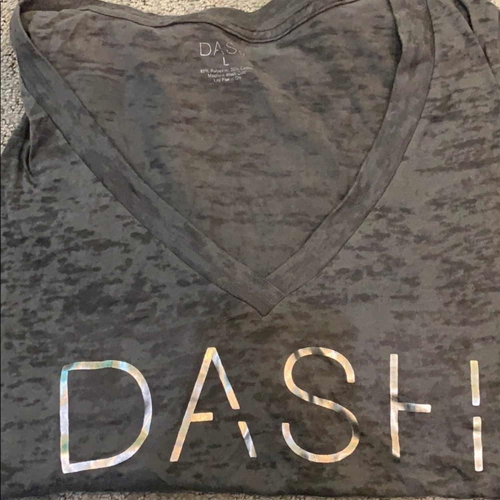 Grey “dash” t-shirt